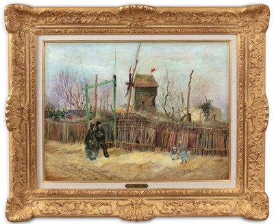 Vincent Van Gogh, Scène de rue à Montmartre (1887): $15.4 million on 25 March 2021 at Sotheby’s & Mirabaud-Mercier