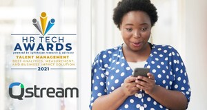 Qstream, a 2021 HR Tech Award Winner for Best Analytics, Measurement, and Business Impact Solution