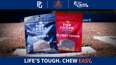 TOP Chops Beef Jerky joins Perfect Games growing family of national sponsors, by becoming exclusive beef jerky partner of the worlds largest youth baseball and softball organization. Through this partnership, TOP Chops becomes the naming-rights sponsor of Perfect Games newly renovated, state-of-the-art, Marietta, GA youth baseball and softball facility, now known as the TOP Chops East Cobb Complex. TOP Chops also becomes a benefactor of PG Cares' Grow the Game fund.