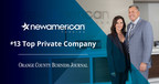 New American Funding Ranks #13 on OC's Top Private Company List