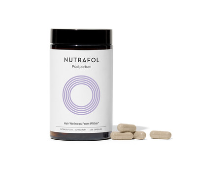 Nutrafol Postpartum is the first-ever OB/GYN-developed postpartum hair nutraceutical on the market.