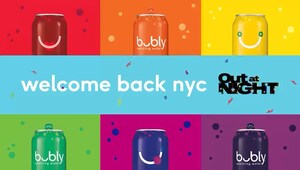 bubly Sparkling Water Celebrates the Return of New York Nightlife for NYC Pride with bubly Out at Night