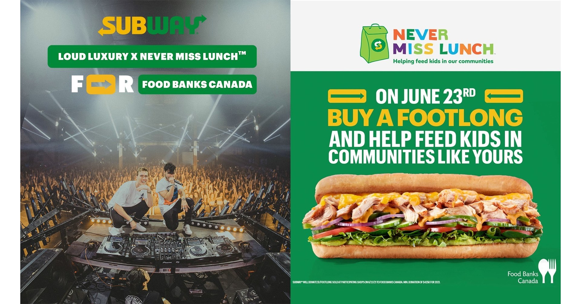 Subway® Launches the Great Canadian Challenge, Giving Sandwich Lovers One  Week to Channel Their Inner All-Star and Win Hundreds of Free Subs