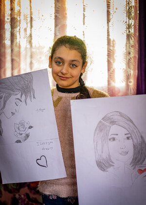 Kings Playhouse connects local teen with Syrian refugee youth through art marking World Refugee Day