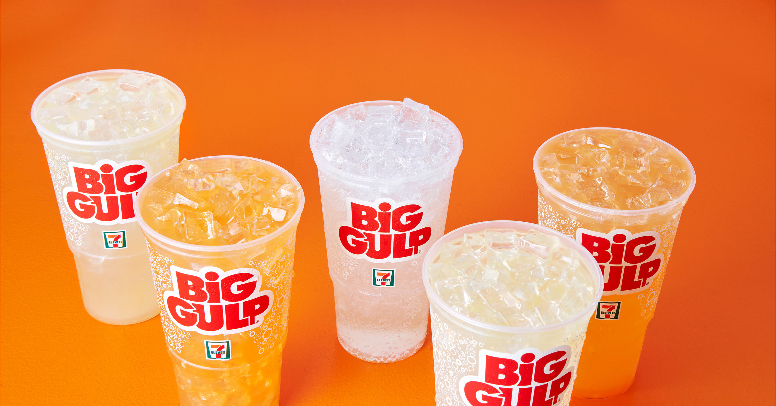 Get Refreshed at 7-Eleven® with Big Gulp's Five New Drinks