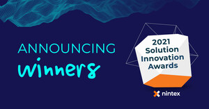 Nintex Honors 18 Organizations with 2021 Nintex Solution Innovation Awards