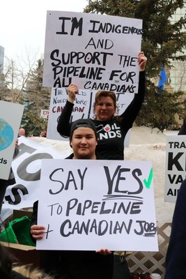 Indigenous Support for Natural Resources (CNW Group/Canada Action Coalition)