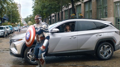 Hyundai and Marvel Studios have come together to launch the next big phase of Hyundai’s “Question Everything” marketing blitz. This first-ever co-branded creative campaign introduces the all-new 2022 Tucson in exciting new spots featuring Marvel characters from four different Disney+ series.