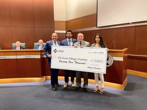 4Front Ventures Corp. Makes $75,000 Contribution to Elk Grove Village, Illinois to Support Local Community and Its Health and Wellness Initiatives