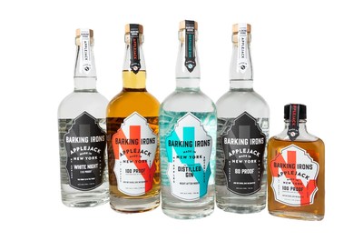 Barking Irons Spirits Applejack and Gin portfolio