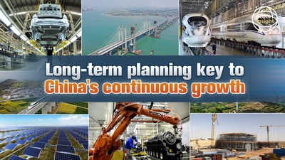 CGTN: La planificación a largo plazo es clave para el crecimiento continuo de China (PRNewsfoto/CGTN)