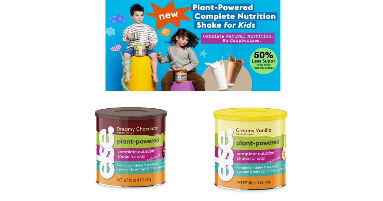 Else Nutrition Kids Plant-Powered Shake Mix Vanilla - 16 oz.