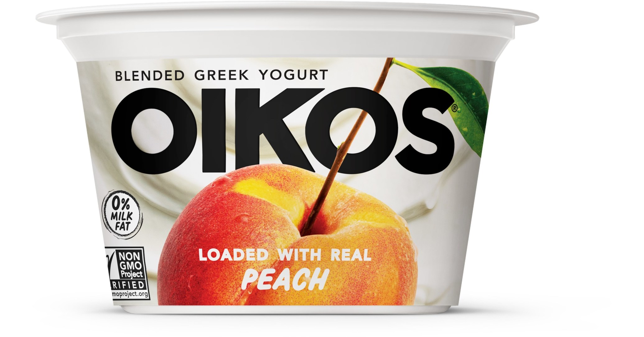 Oikos Introduces a New Blended Greek Nonfat Yogurt So Thick, Creamy and Loaded with More Fruit, You Can Eat It with a Fork