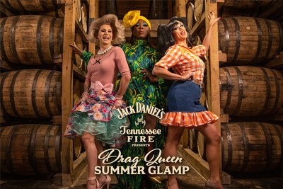 Jack Daniel's Tennessee Fire Teams Up With Top Drag Queens For Glamping-Inspired Digital Content Series.