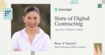 Mary O'Carroll, Ironclad Chief Community Officer and State of Digital Contracting speaker