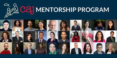 CAJ Mentorship Program (CNW Group/Canadian Association of Journalists)