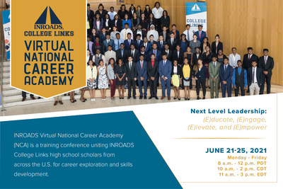 The INROADS Virtual National Career Academy helps their College Links Scholars explore careers and develop skills. The curriculum provides hands-on STEM activities and insight into various career tracks.