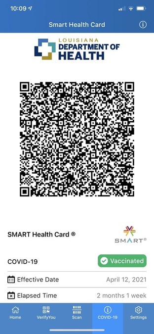 LSU Health Sciences Center - The LA Wallet app offers a way to store a  digital copy of your vaccination card. Learn more at