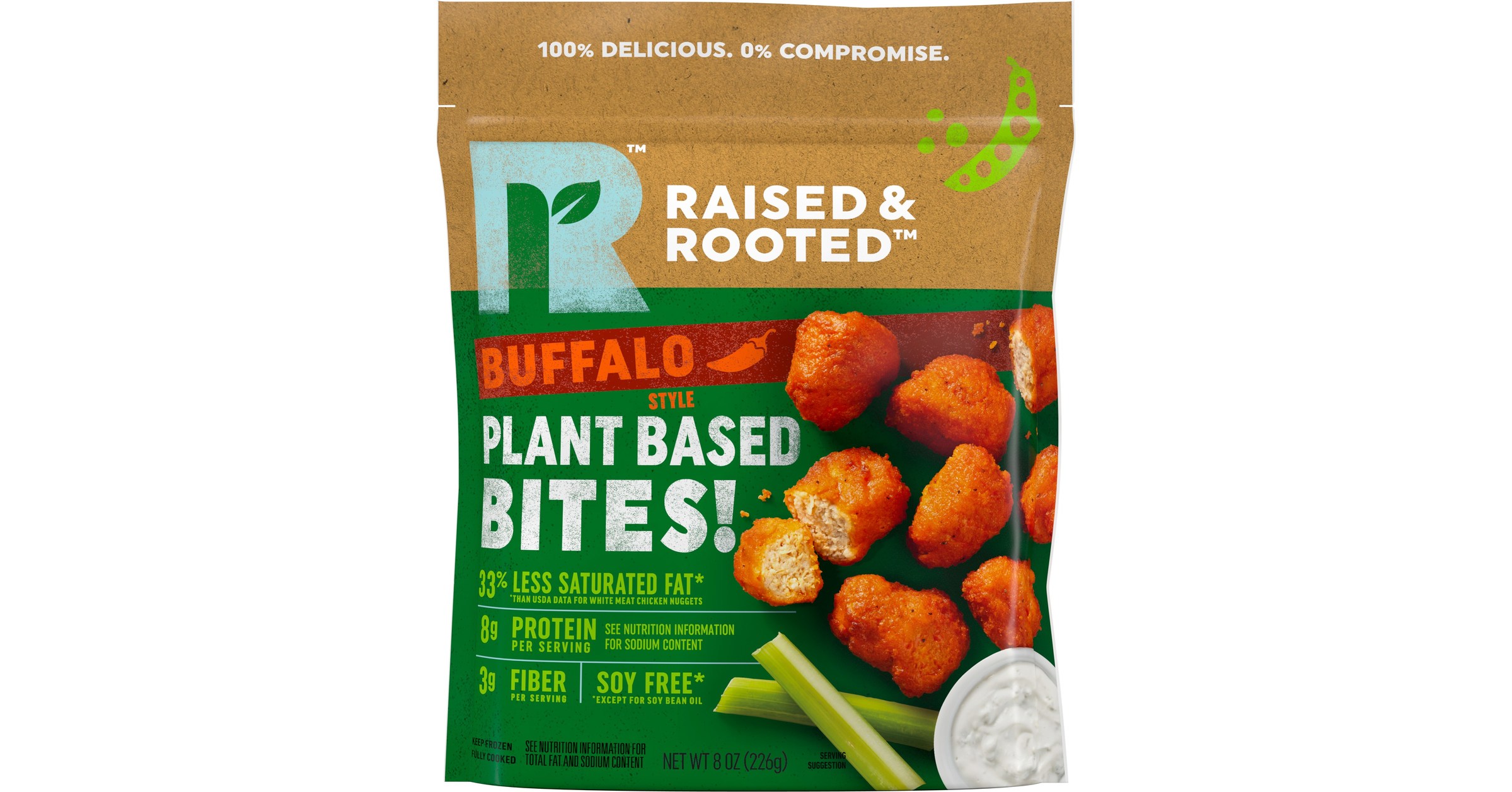 Give Your Tastebuds A Kick with the New Raised & Rooted™ Plant Based Bites