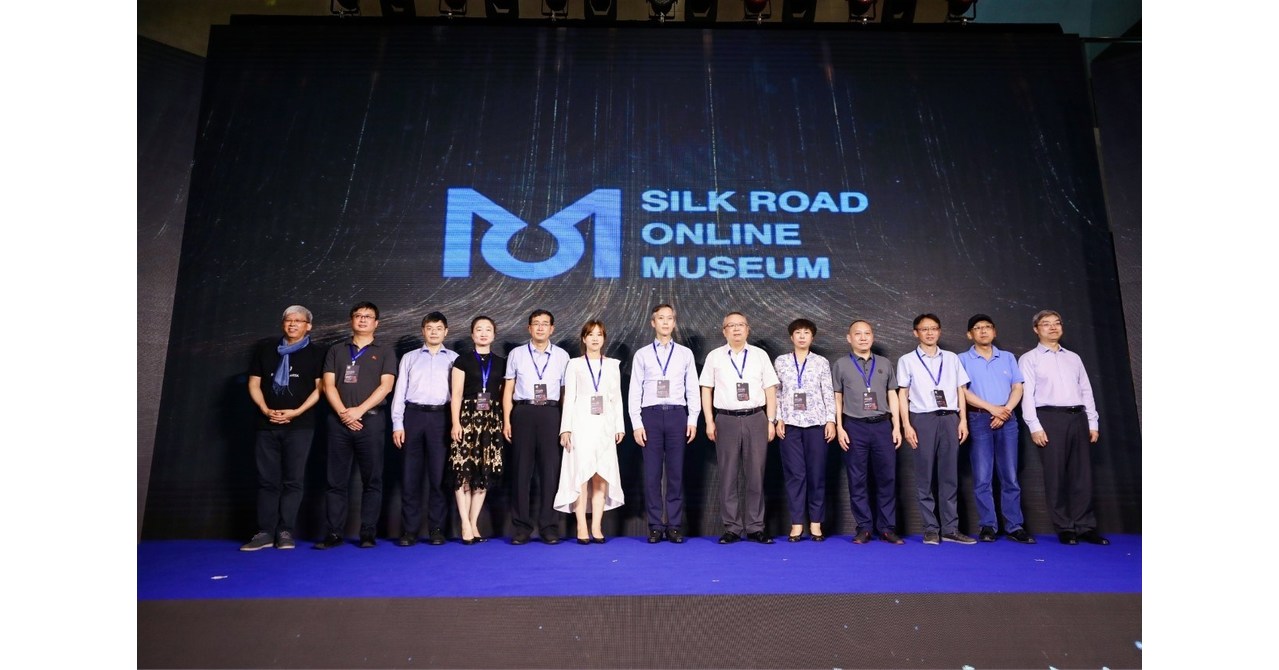 Das Chinesische Nationale Seidenmuseum pr&auml;sentiert das Silk Road Online Museum (SROM) auf der Er&ouml;ffnungsfeier der Seidenstra&szlig;en-Woche 2021