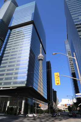 IBM Canada’s new office space in downtown Toronto will support a flexible return-to-workplace model and 500 new hires in the GTA. (Image courtesy of Cadillac Fairview)