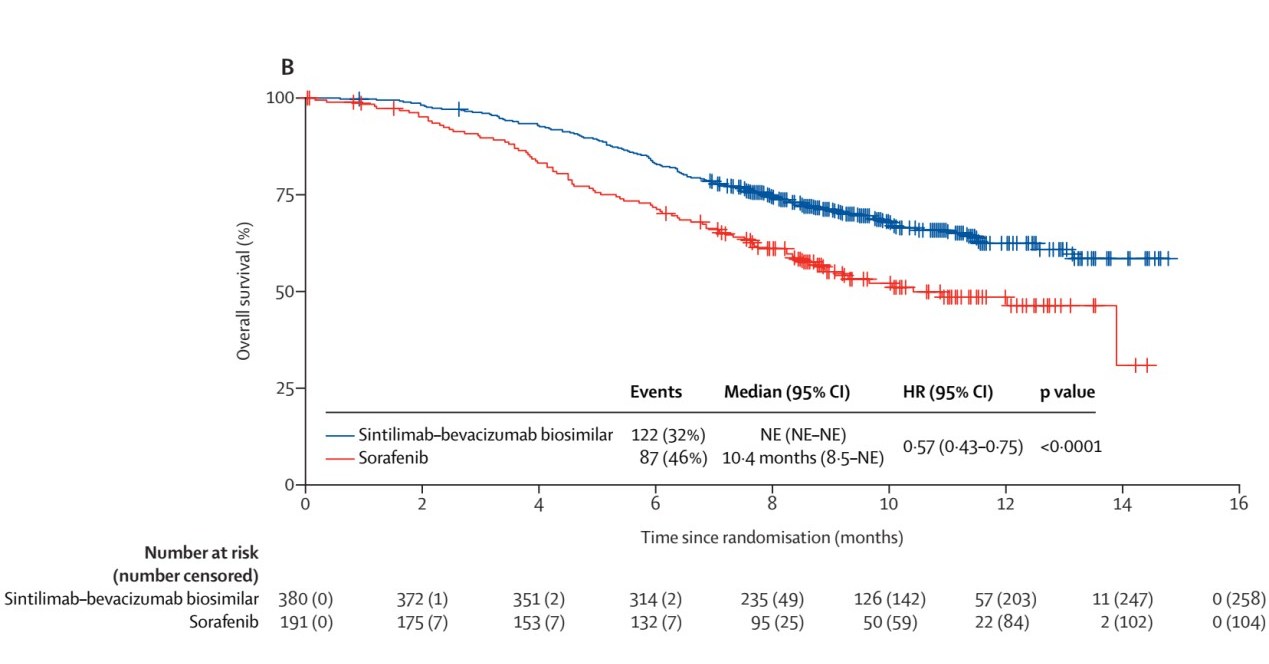 Study Results of Sintilimab in Combination with Bevacizumab Biosimilar IBI305 for the First-Line Treatment of Hepatocellular Carcinoma Published in The Lancet Oncology