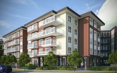 Project rendering of Alder by Catalyst Community Developments. (CNW Group/Canada Mortgage and Housing Corporation)