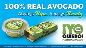 ¡Yo Quiero! Brands Launches 100% Real Mashed Avocado