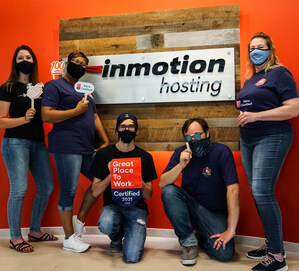 InMotion Hosting Earns 2021 Great Place to Work Certification™
