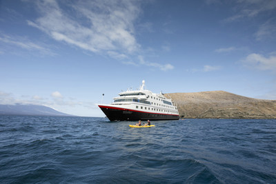 Guests will explore the Galapagos in style and comfort onboard the MS Santa Cruz II.