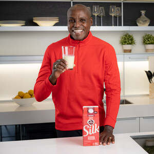 Silk® Soymilk and World Champion Plant-Powered Athlete Carl Lewis Pass the Torch to Support HBCU Athletes Through New "Silk Team Protein" Initiative