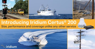 Introducing the Iridium Certus 200 service.