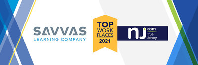 Savvas Learning Company was recognized as a top workplace in NJ, which follows the company being honored as an outstanding woman-led business for its commitment to a people-first culture.