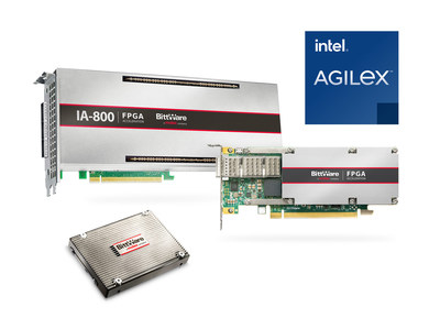 BittWare IA-Series of FPGA Accelerators Featuring Intel® Agilex™ FPGAs