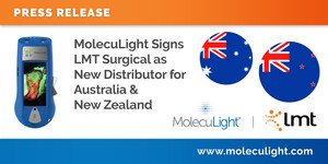 MolecuLight gewinnt LMT Surgical als neuen Vertriebspartner für Australien und Neuseeland