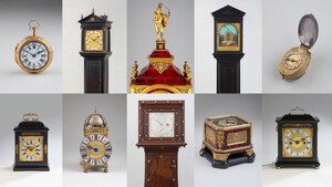 Horologist Dr John C Taylor decides it's time to reduce the size of his clock collection