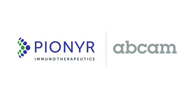 Abcam and Pionyr Immunotherapeutics Logo (PRNewsfoto/Pionyr,Abcam)