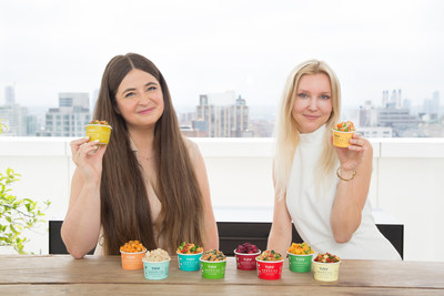 Tiny Organics' cofounders Betsy Fore (left) and Sofia Laurell (right)