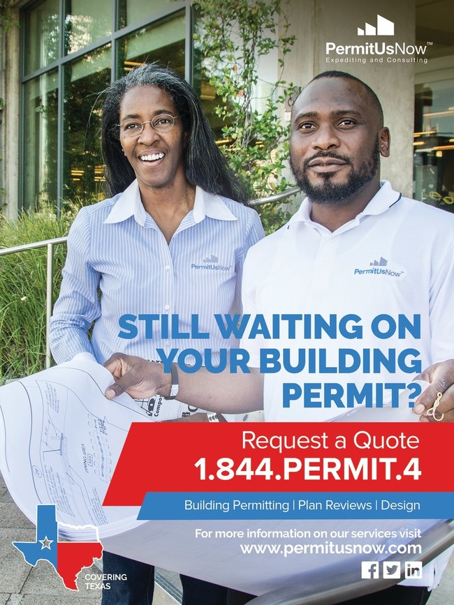 Moruf Jimoh, AAIA, Technical Manager and Helen Callier, President of PermitUsNow, City of Houston Permitting Center, featured in SubCUSA Construction Industry Directory