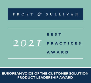 SANDSIV Wins Frost &amp; Sullivan's Award for Leadership in the European VoC Industry for sandsiv+, its Deep Learning-infused Customer Experience Management Platform