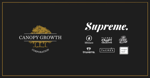 Canopy Growth Completes Acquisition of Supreme (CNW Group/Canopy Growth Corporation)
