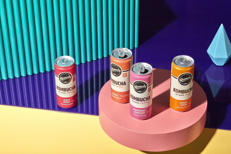 Remedy launches their range of tasty, live-cultured beverages in the United States - containing no sugar, for real, and chock-full of all the right stuff like live active cultures, organic acids and antioxidants.