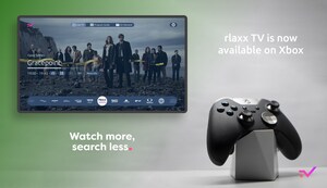 First Launch on Gaming Consoles: rlaxx TV now available on Xbox