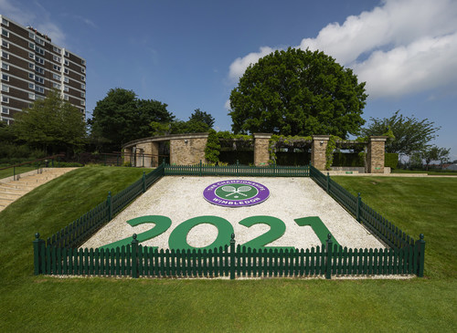 Wimbledon Sign 2021 (PRNewsFoto/IBM)