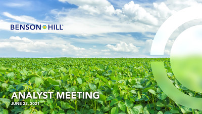 A replay of the meeting and the materials presented are available on the investor relations section of Benson Hill’s website at https://bensonhill.com/investors/.