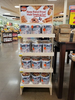 Wild About Bread™, the easy way to make bread, is now available in 45 Dallas/Ft. Worth Metroplex area Kroger Stores.