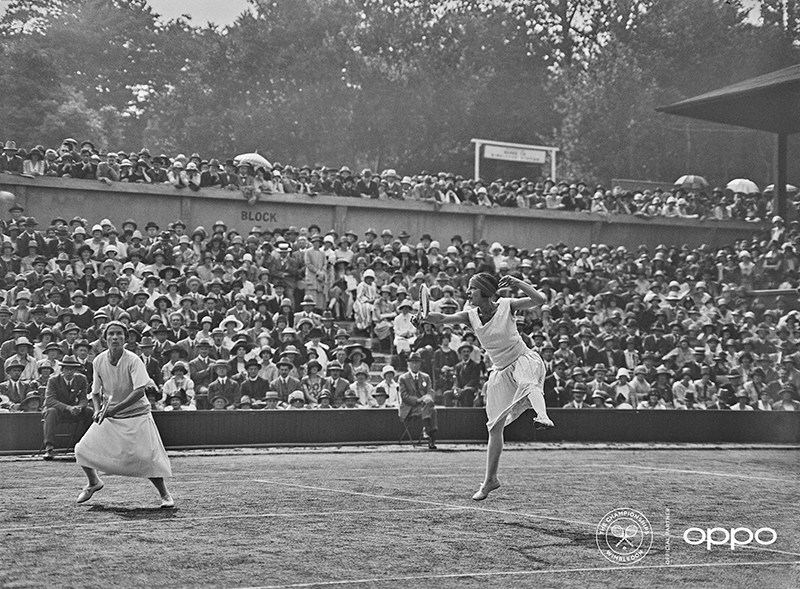 Suzanne Lenglen (Photo: L. Blandford/Topical Press Agency/Getty Images) 
Fashion pioneer Suzanne Lenglen is pictured alongside Elizabeth Ryan; one of the earliest images to surface portraying female tennis players athletically. Through her passion, Lenglen became a female icon before her time and is brought to life for the first time in full colour, as part of OPPO’s Courting the Colour campaign. 

Launched today to celebrate the return of Wimbledon, the collection restores the emotion of seven iconic moments from tennis history, bringing the excitement and passion back to the sport for fans around the world. View the collection, here: https://events.oppo.com/en/oppo-and-tennis/#awakencolour