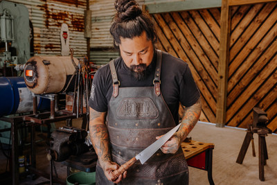 Create a unique chef's knife with master blacksmith, Neil Kamimura, in the newest exclusive "Only at Hualalai" experience from Four Seasons Resort Hualalai.