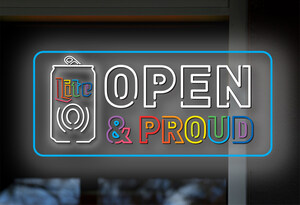 Miller Lite &amp; Equality Federation Introduce "Open &amp; Proud", Helping To Create Safe Spaces At Bars for the LGBTQ Community