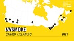Unsmoke Canada Cleanups Program Grants $75,000 in Funding to Help Clean Up Canadian Communities